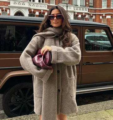 Nina | Essential Scarf Coat